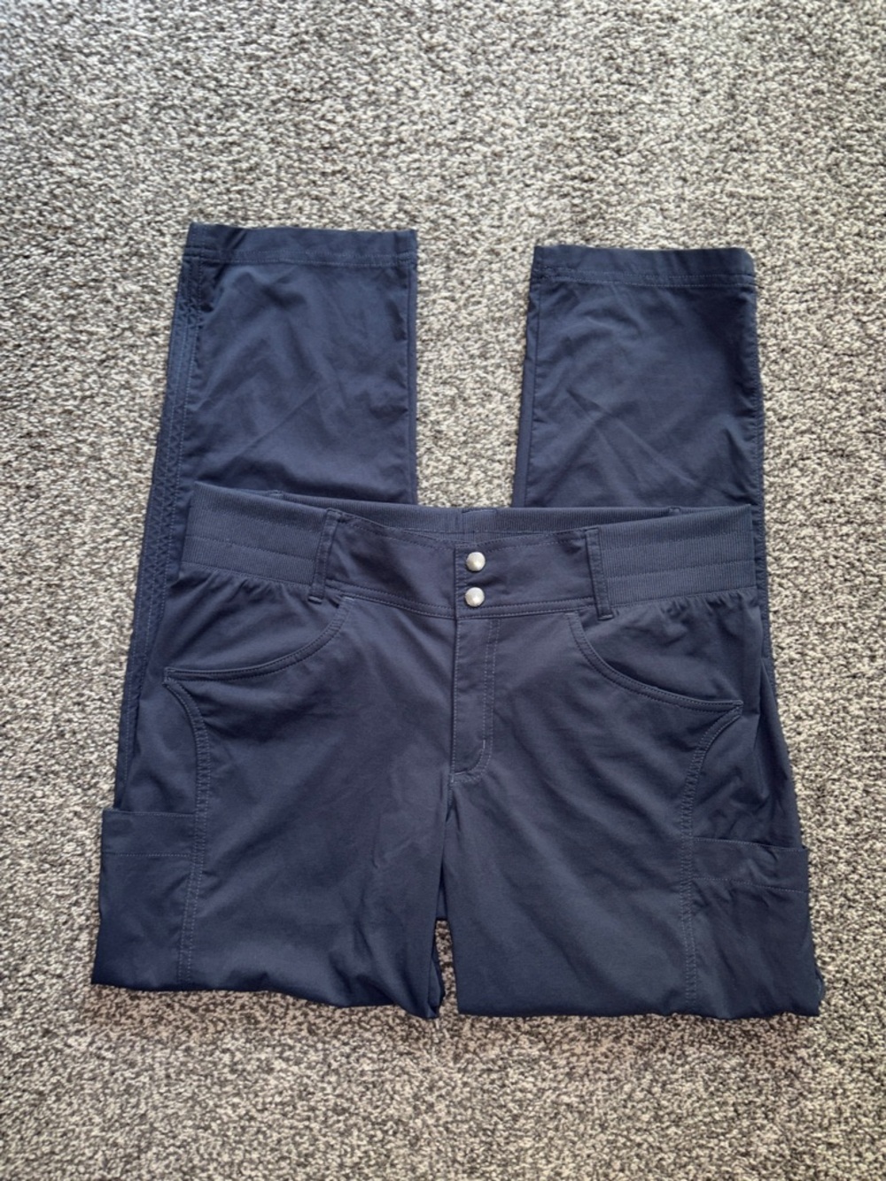 Title Nine Recycled Clamber 2.0 Hiking Pants - Regular Indigo Size 12